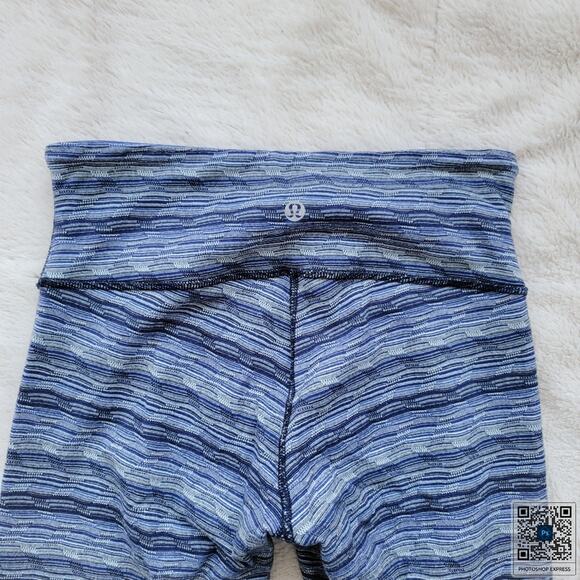Lululemon Athletica Space Dye Twist Wunder Under 3 Leggings - Picture 4 of 5